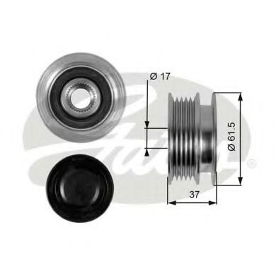 Sistem roata libera, generator