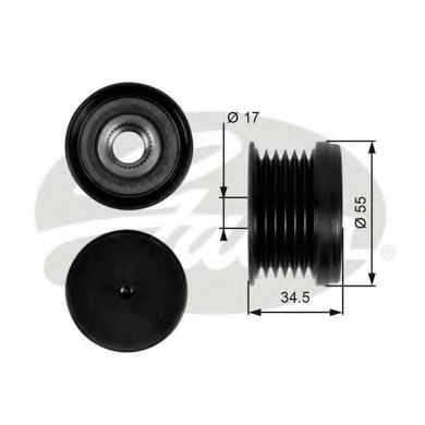 Sistem roata libera, generator