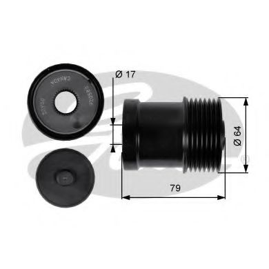 Sistem roata libera, generator