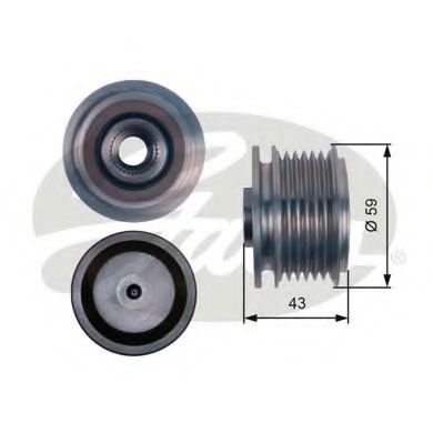 Sistem roata libera, generator