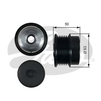 Sistem roata libera, generator