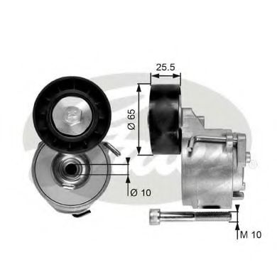 T39017 rola intinzator,curea transmisie GATES 
