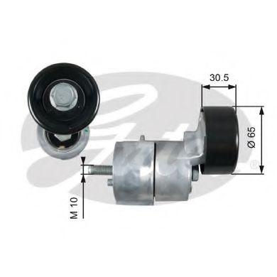 T39071 rola intinzator,curea transmisie GATES 