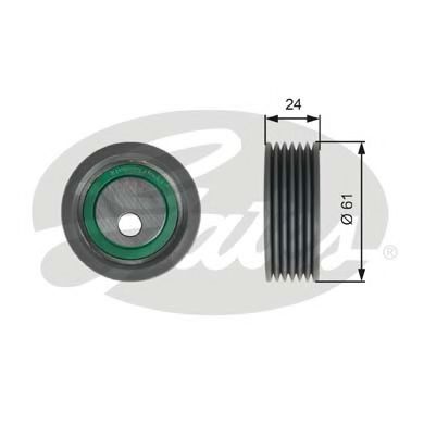 T39176 rola intinzator,curea transmisie GATES 