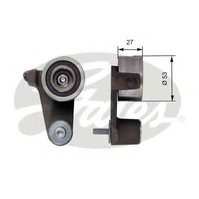 T41165 rola intinzator,curea distributie GATES 