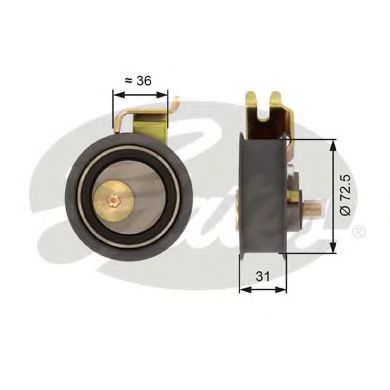 rola intinzator,curea distributie
