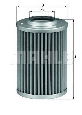 HX 40 Filtru hidraulic, cutie de viteze automata KNECHT 