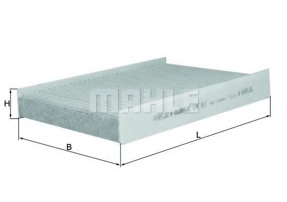 LAK 811 Filtru, aer habitaclu KNECHT 