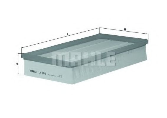 LX 1649 Filtru aer KNECHT 