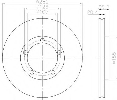 Disc frana