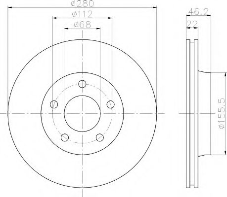 Disc frana
