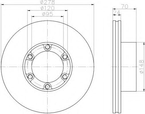Disc frana