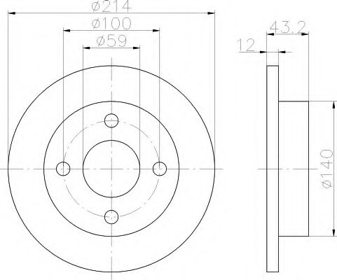 Disc frana