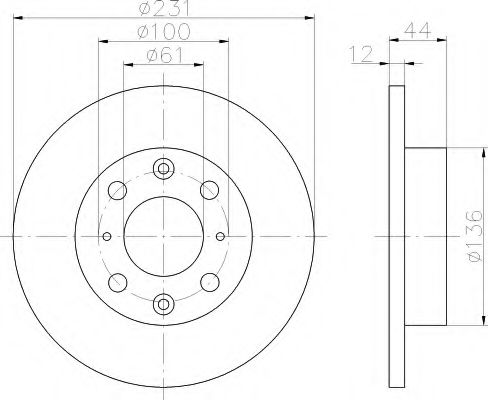 Disc frana