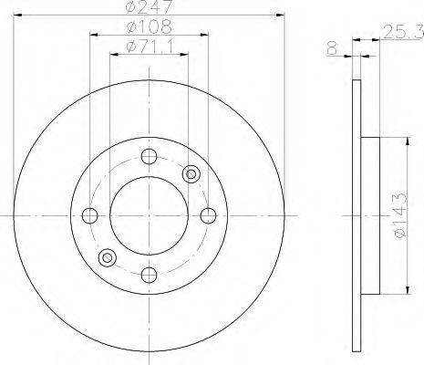 Disc frana