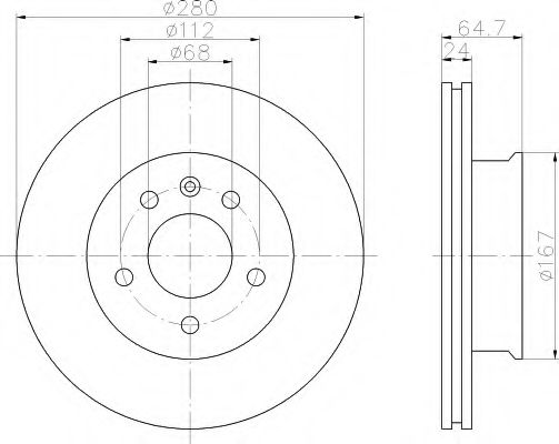 Disc frana