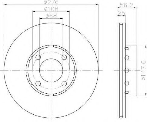 Disc frana