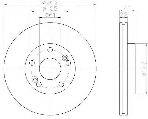 Disc frana