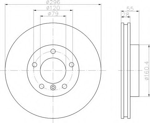 Disc frana
