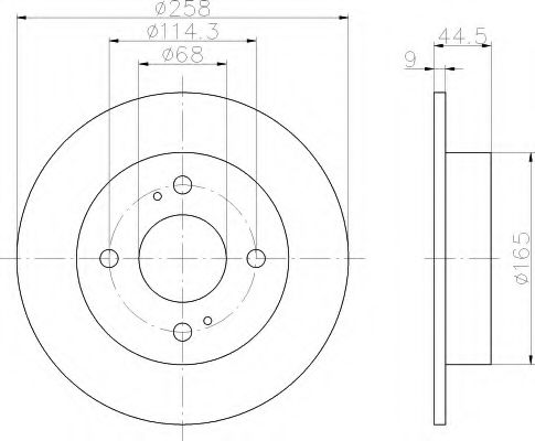 Disc frana