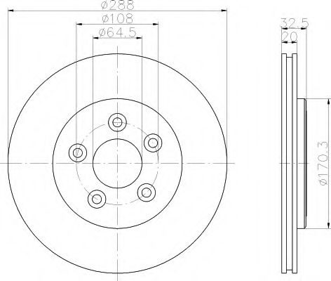 Disc frana