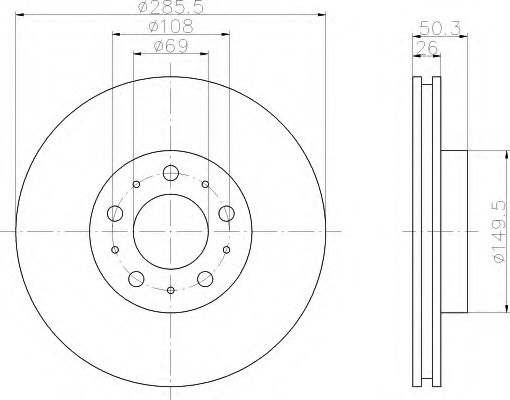 Disc frana