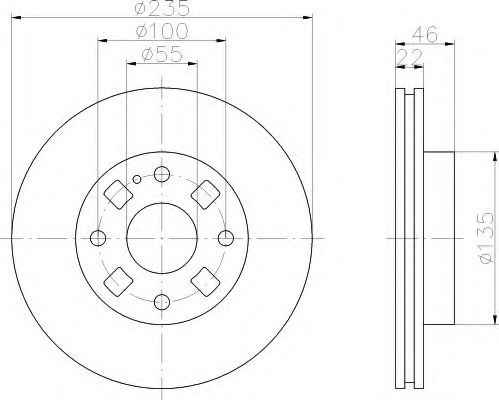 Disc frana