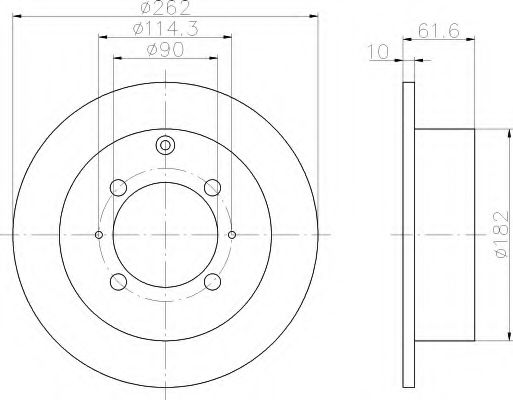 Disc frana