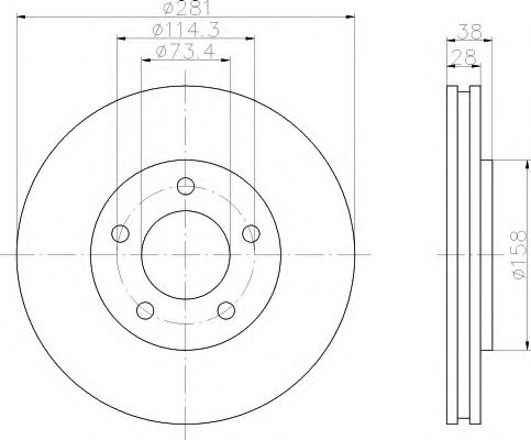 Disc frana