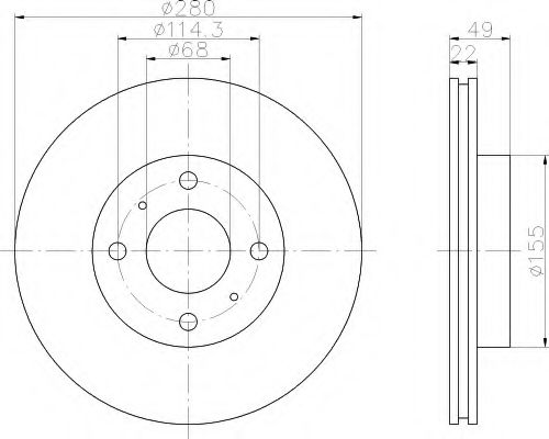 Disc frana
