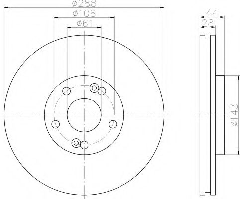 Disc frana