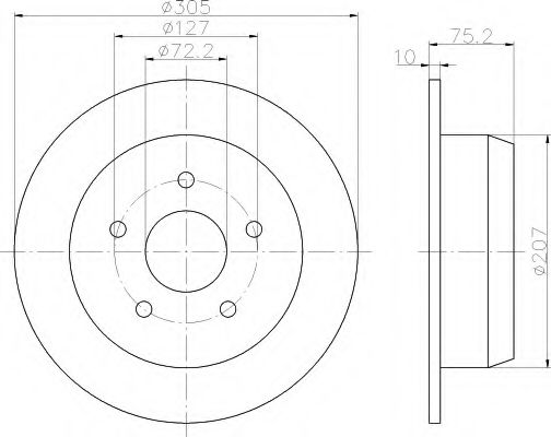Disc frana