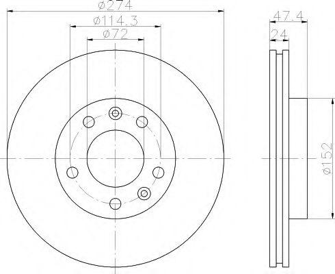 Disc frana