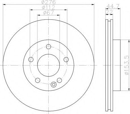 Disc frana