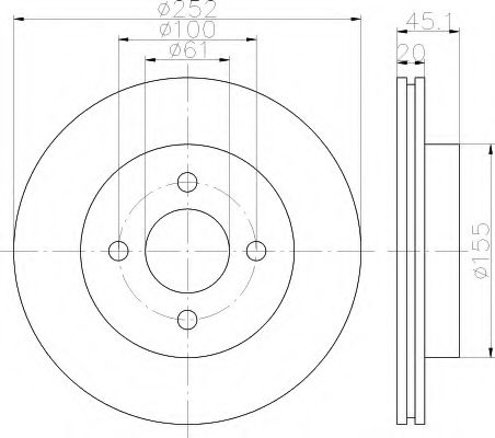 Disc frana