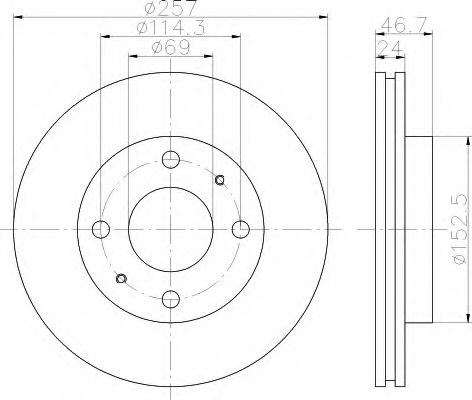 Disc frana