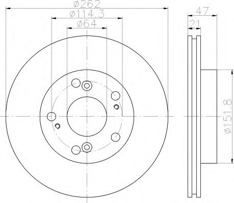 Disc frana