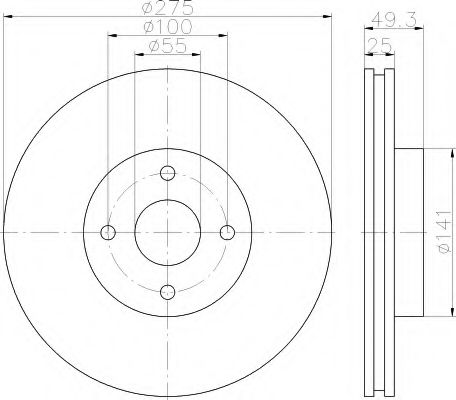 Disc frana