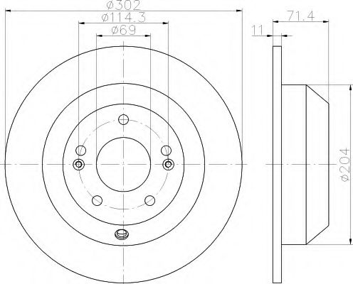 Disc frana