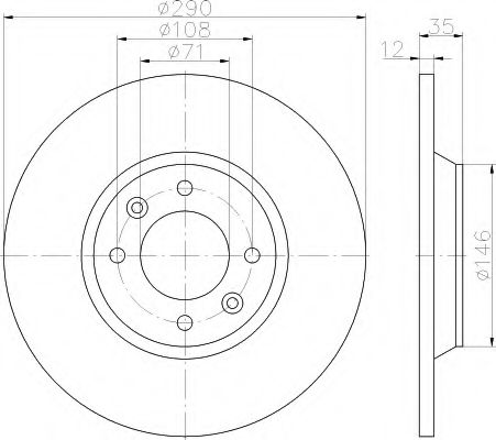 Disc frana