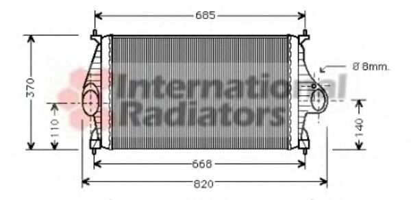 Intercooler, compresor
