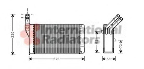 Schimbator caldura, incalzire habitaclu 2