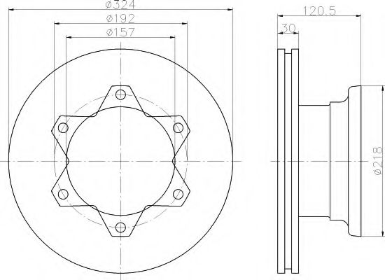 Disc frana