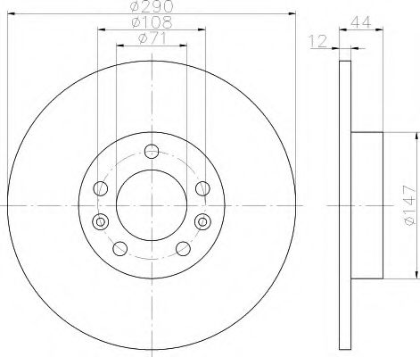 Disc frana