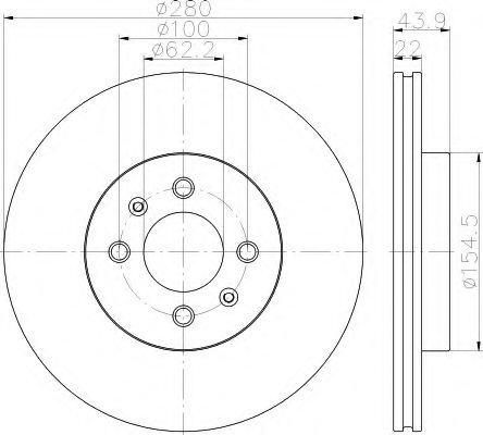 Disc frana