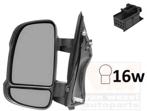 0983807 Oglinda exterioara VAN WEZEL 