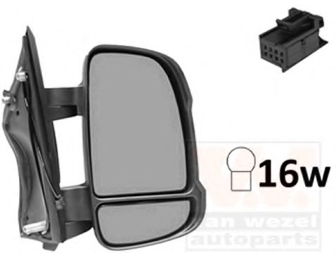 0983808 Oglinda exterioara VAN WEZEL 