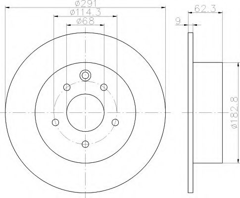 Disc frana