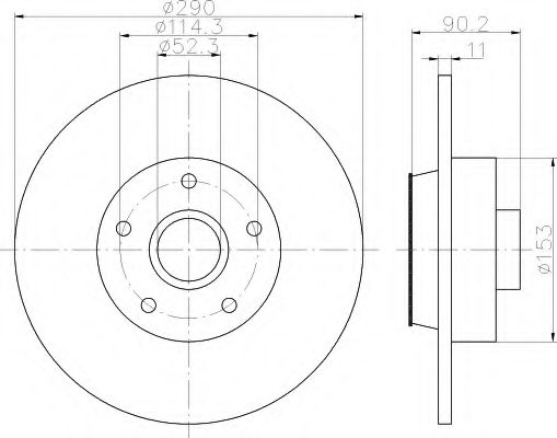 Disc frana