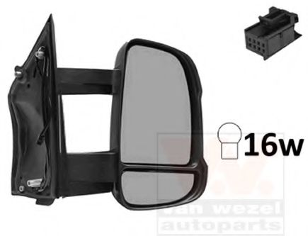1651812 Oglinda exterioara VAN WEZEL 